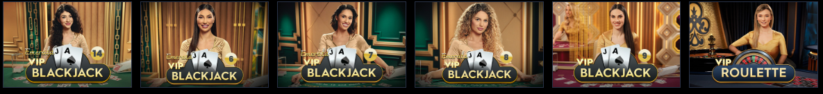 Live-Casino Tische: Blackjack und Roulette bei BeonBet
